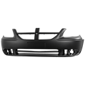 2005-2007 Dodge Grand Caravan Front Bumper Cover, Primed, w/Fog Light Hole - CAPA for the years: 2005, 2006, 2007