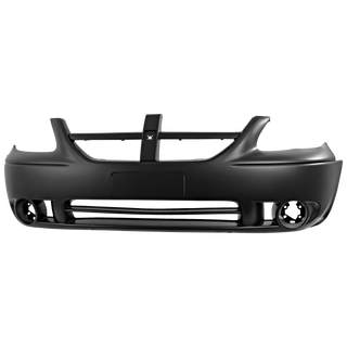 2005-2007 Dodge Grand Caravan Front Bumper Cover, Primed, w/Fog Light Hole - CAPA for the years: 2005, 2006, 2007