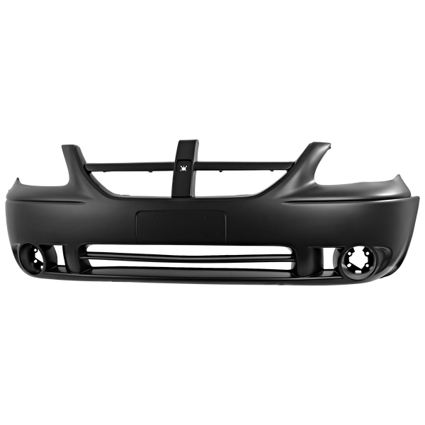 2005-2007 Dodge Grand Caravan Front Bumper Cover, Primed, w/Fog Light Hole - CAPA for the years: 2005, 2006, 2007