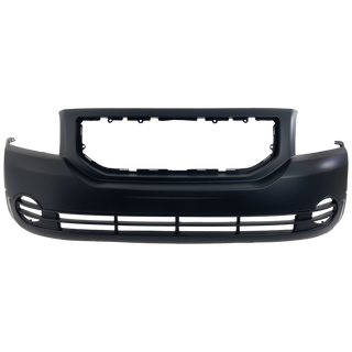 2007-2012 Dodge Caliber Front Bumper Cover, Primed, w/Out Fog Lamp Hole for the years: 2007, 2008, 2009, 2010, 2011, 2012