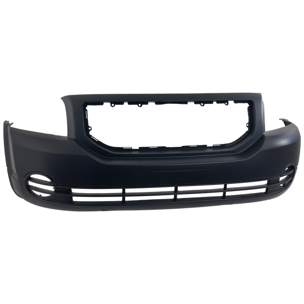 2007-2012 Dodge Caliber Front Bumper Cover, Primed, w/Out Fog Lamp Hole for the years: 2007, 2008, 2009, 2010, 2011, 2012