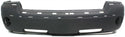 2005-2007 Dodge Dakota Front Bumper Cover, Textured, w/Fog Lamp And Chrome for the years: 2005, 2006, 2007