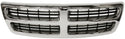 1998-2003 Dodge Van Grille, Chrome Shell/Black Insert