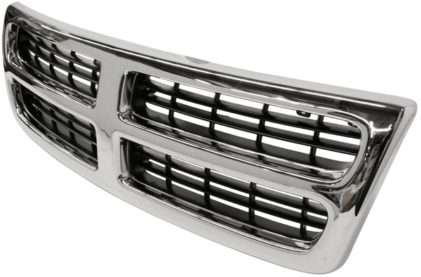 1998-2003 Dodge Van Grille, Chrome Shell/Black Insert