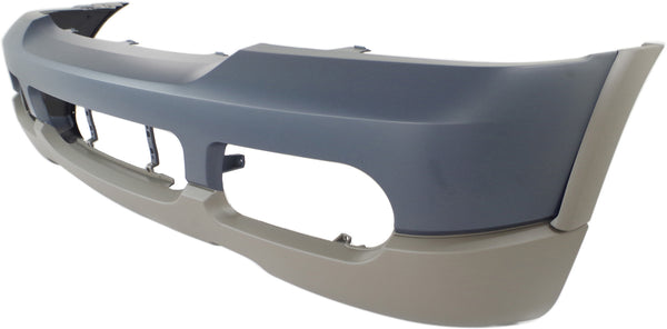 2002-2003 Ford Explorer Front Bumper Cover, Top-primed, Bottom-textured for the years: 2002