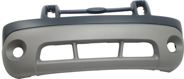 2001-2003  Ford Explorer Front Bumper Cover, Primed, With Fog Lamp Holes