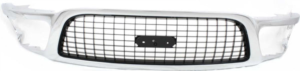 1999 Ford Expedition Grille, Chrome Shell/gray Insert