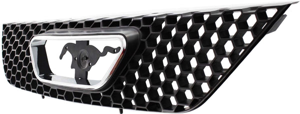 1999-2004 Ford Mustang Grille, Textured Black