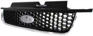 2001-2004 Ford Escape Grille, Chrome Shell/Black Insert