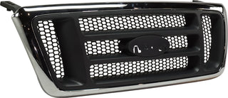 2004-2008 Ford F-150 Grille, Chrome Shell/gray Insert