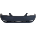 1999-2004 Ford Mustang Front Bumper Cover, Primed, Base Model for the years: 1999, 2000, 2001, 2002, 2003, 2004