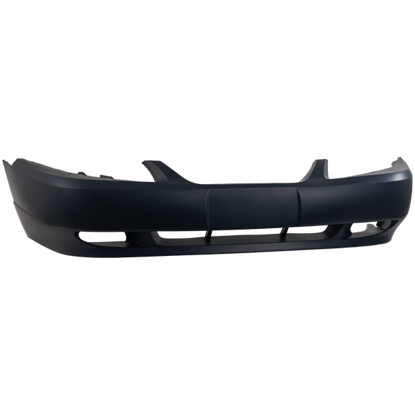 1999-2004 Ford Mustang Front Bumper Cover, Primed, w/ Fog Lamps Holes, GT for the years: 1999, 2000, 2001, 2002, 2003, 2004