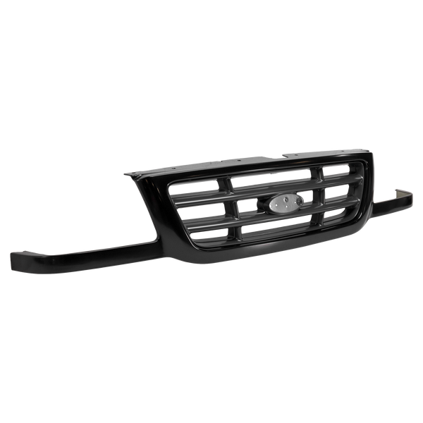 2001-2003 Ford Ranger Grille, Cross Bar Insert, Black