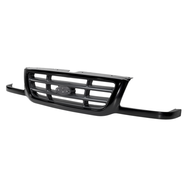 2001-2003 Ford Ranger Grille, Cross Bar Insert, Black