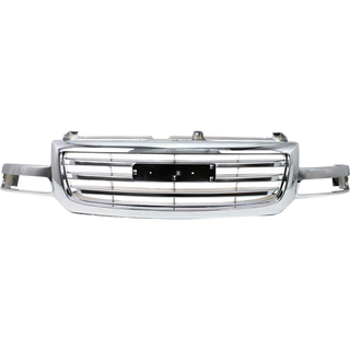 2003-2007 GMC Sierra Pickup Truck Grille, Chrome