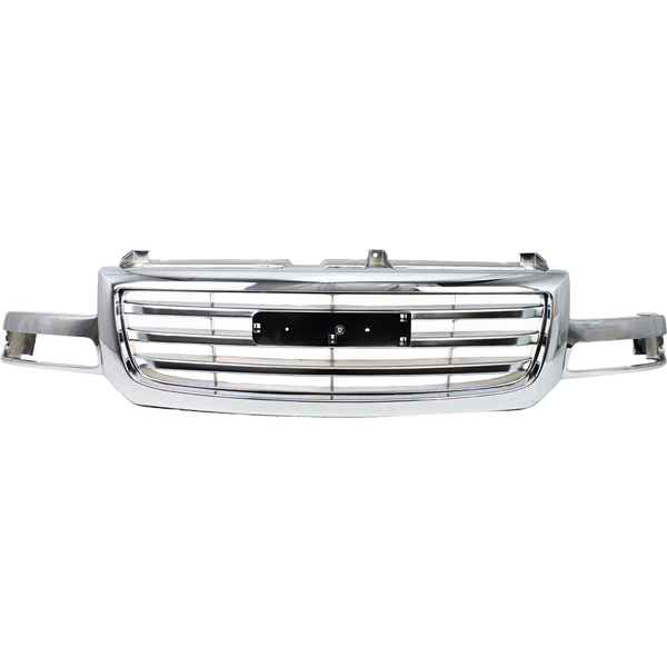 2003-2007 GMC Sierra Pickup Truck Grille, Chrome