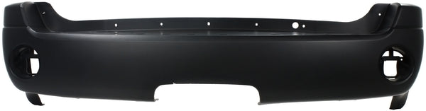 2002-2009  GMC Envoy Rear Bumper Cover, Primed, Without Denali Package.