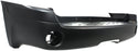 2002-2009  GMC Envoy Rear Bumper Cover, Primed, Without Denali Package.