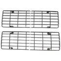 1970 Ford F-100 Pickup Chrome Grille Insert Pair