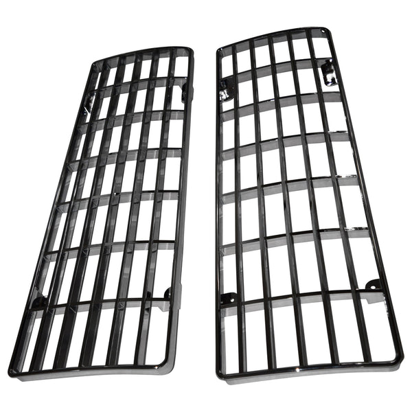 1970 Ford F-100 Pickup Chrome Grille Insert Pair