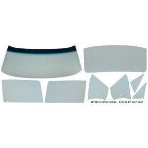 1966-1967 Buick Sport Wagon Coupe Glass Kit Tinted