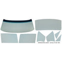 1966-1967 Pontiac GTO Coupe Glass Kit Tinted