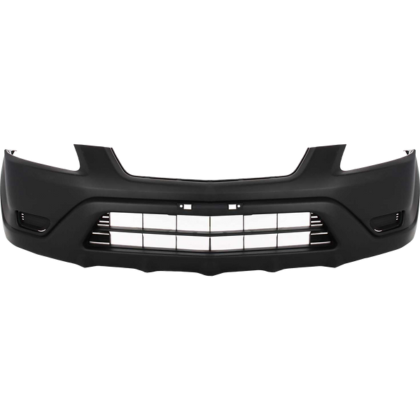 2002-2004  Honda Cr-V Front Bumper Cover, Textured, W/O Fog Lamp Holes