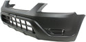 2002-2004  Honda Cr-V Front Bumper Cover, Textured, W/O Fog Lamp Holes