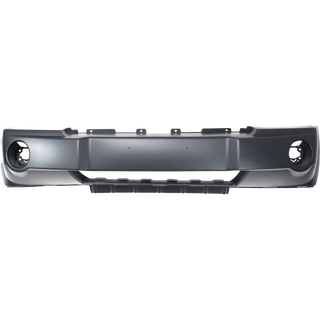 2005-2007 Jeep Grand Cherokee Front Bumper Cover, Primed, w/o Chrome Insert for the years: 2005, 2006, 2007