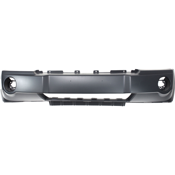 2005-2007 Jeep Grand Cherokee Front Bumper Cover, Primed, w/o Chrome Insert for the years: 2005, 2006, 2007