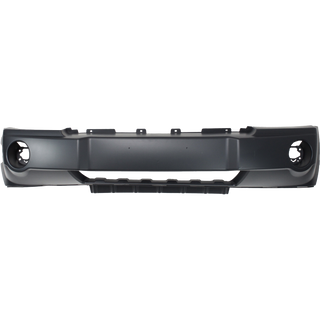 2005-2007 Jeep Grand Cherokee Front Bumper Cover, Primed, w/Chrome Insert for the years: 2005, 2006, 2007