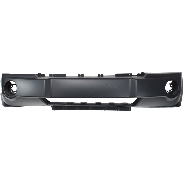 2005-2007 Jeep Grand Cherokee Front Bumper Cover, Primed, w/Chrome Insert for the years: 2005, 2006, 2007