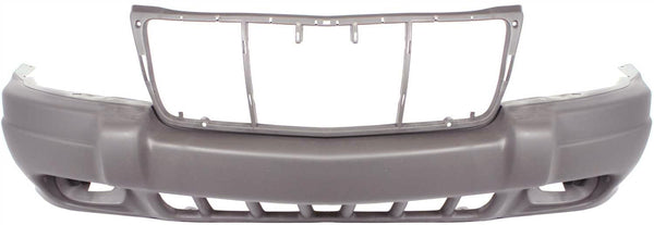 1999-2003  Jeep Grand Cherokee Front Bumper Cover, Textured, W/ Fog Lamp