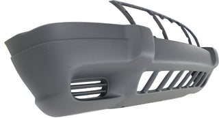 1999-2003 Jeep Grand Cherokee Front Bumper Cover, Textured, w/o Fog Lights for the years: 1999, 2000, 2001, 2002, 2003