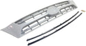 2006-2012 Kia Sedona Grille, Upper, Chrome Shell/gray