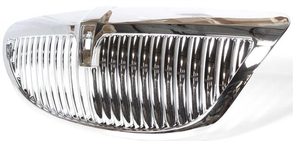 2003-2011 Lincoln Town Car Grille, Fiberglass, Chrome