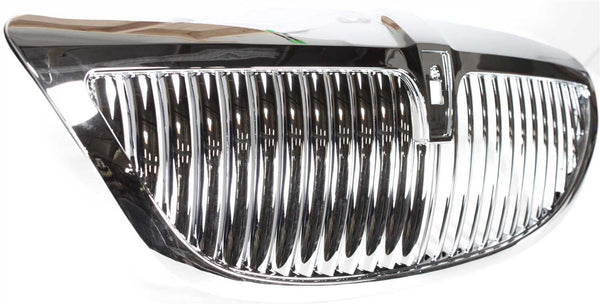 2003-2011 Lincoln Town Car Grille, Fiberglass, Chrome