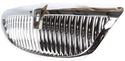 2003-2011 Lincoln Town Car Grille, Chrome, Fiberglass