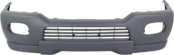 2000-2004 Mitsubishi Montero Sport Front Bumper Cover, Primed, w/ Fender Flare for the years: 2000, 2001, 2002, 2003, 2004