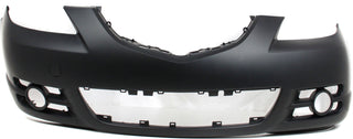 2004-2006  Mazda 3 Front Bumper Cover, Primed, Sport Type, Sedan - Capa