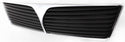 2002-2003 Mitsubishi Lancer Grille, Chrome Shell/Dark Gray Insert