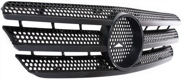 1998-2005 Mercedes ML-Class Grille, Painted-Black