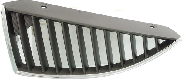 2004-2005 Mitsubishi Lancer Grille LH, Chrome/Silver-Black