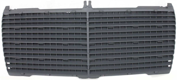 1986-1993 Mercedes E-class Grille, Insert, Primed-Black