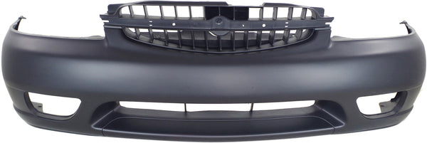 2000-2001 Nissan Altima Front Bumper Cover, Primed, SE Models, w/ Fog Lam for the years: 2000, 2001