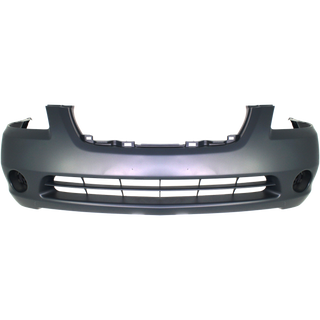 2002-2004  Nissan Altima Front Bumper Cover, Primed, With Fog Lamp Holes