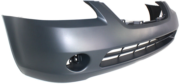 2002-2004  Nissan Altima Front Bumper Cover, Primed, With Fog Lamp Holes