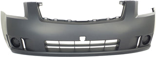 2007-2009 Nissan Sentra Front Bumper Cover, Primed, w/o Fog Lamps, 2.0L for the years: 2007, 2008, 2009