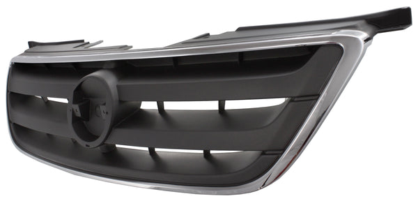 2002-2004 Nissan Altima Grille, Chrome Shell/Dark Gray