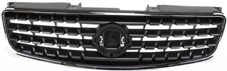 2005-2006 Nissan Altima Grille, Chrome Shell/Dark Gray